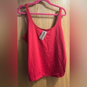 Chico’s Microfiber Cool Cami Crew Tank Cardinal
